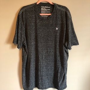 Buckle Hurley Grey Logo Tshirt XXL